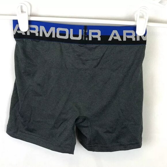 Under Armour Boy’s Blue/Grey 2-Pack Boxers Size Small - Picture 2 of 3